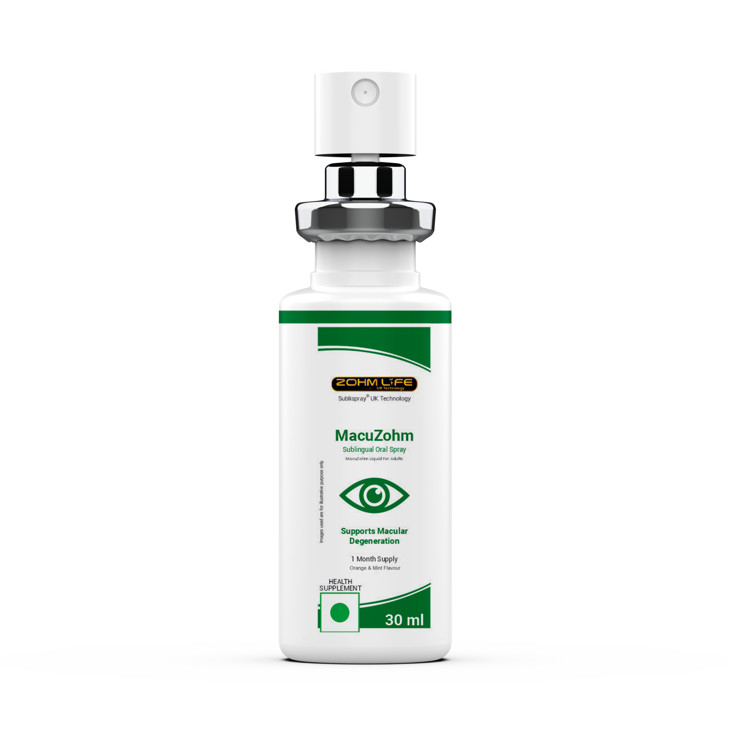MacuZohm Sublingual Oral Spray